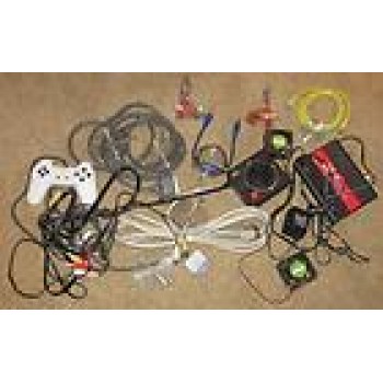 Computer Parts Partz Lot wholesale mix assorted wire usb Atari Play Station